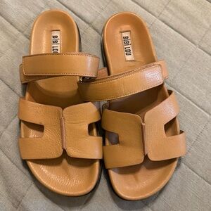 Bibi Lou Anthropologie trendy sandals size 8